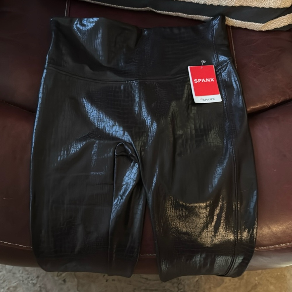Brand new with tags Spanx faux leather. Bought from Nordstrom